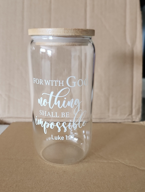Other - Glass Tumbler